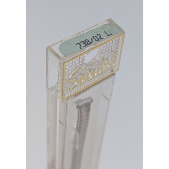 Speidel Silver Twist O Flex Stainless Steel Women Ladies Watch Band 738/02 L - Picture 6 of 6